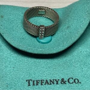 Tiffany & Co. Silver Mesh Ring